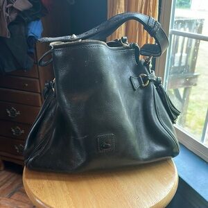 Dooney and Burke Black Leather Women's Bag